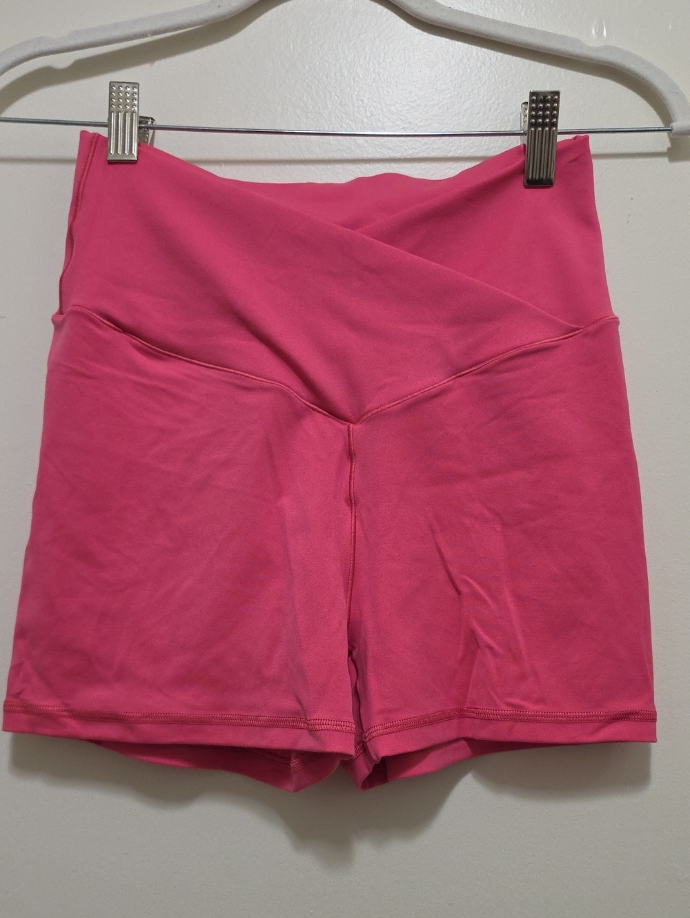 Women’s High-Waist Pink Active Shorts